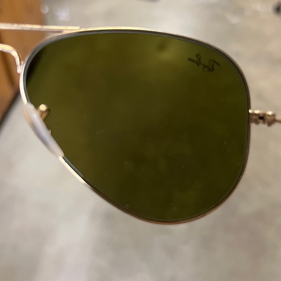 Ray-Ban RB3025 Matte Gold Aviator 112/17 - 810-LR-07 - Picture 11 of 12